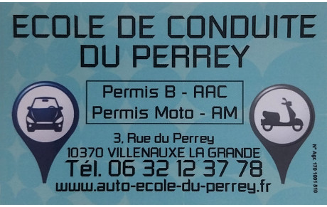 Auto de conduite du Perrey